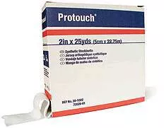 Protouch White Synthetic Undercast Stockinette, 3 Inch x 25 Yard