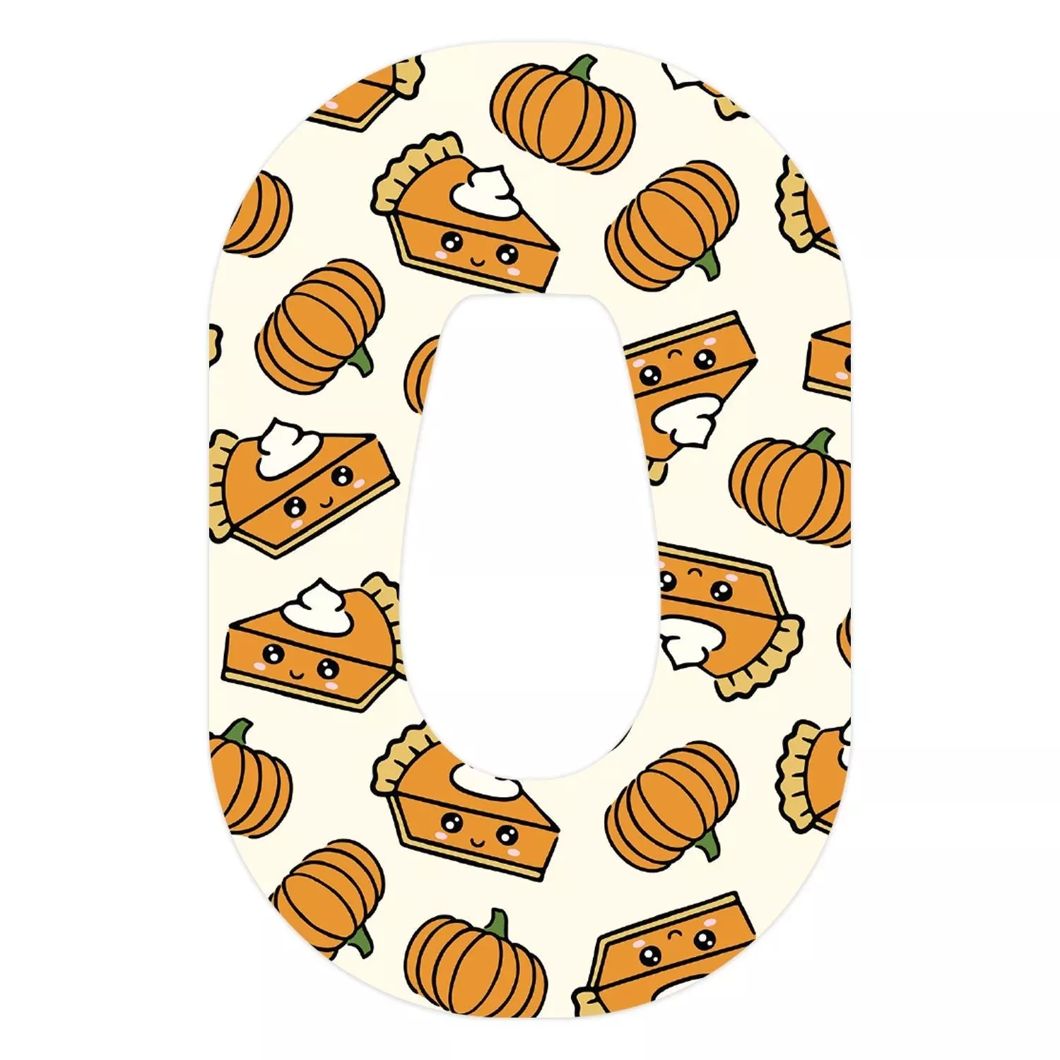 Pumpkin Pie Dexcom G6 Patch Tape - Pump Peelz