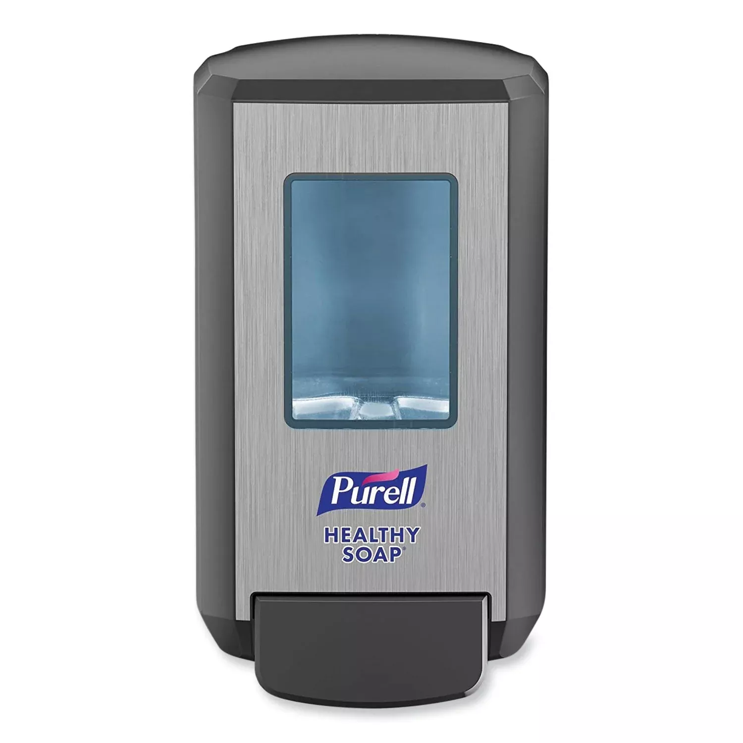 PURELL CS4 Soap Push-Style Dispenser, 1,250 mL, 4.88 x 8.8 x 11.38, Graphite