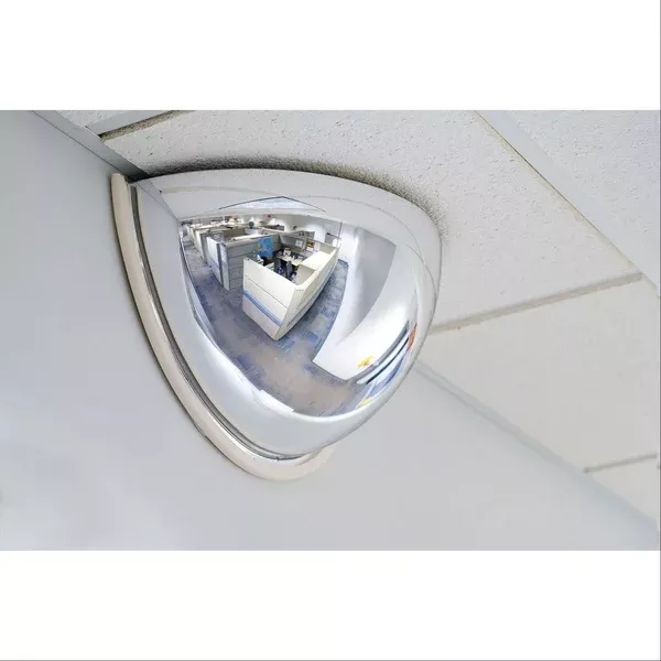 Quarter Dome Safety Mirror Quarter Dome • 90° ,1 Each