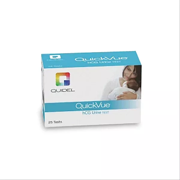 QuickVue Urine Pregnancy Test QuickVue hCG Urine Test • CLIA Waived ,Pack oF 25