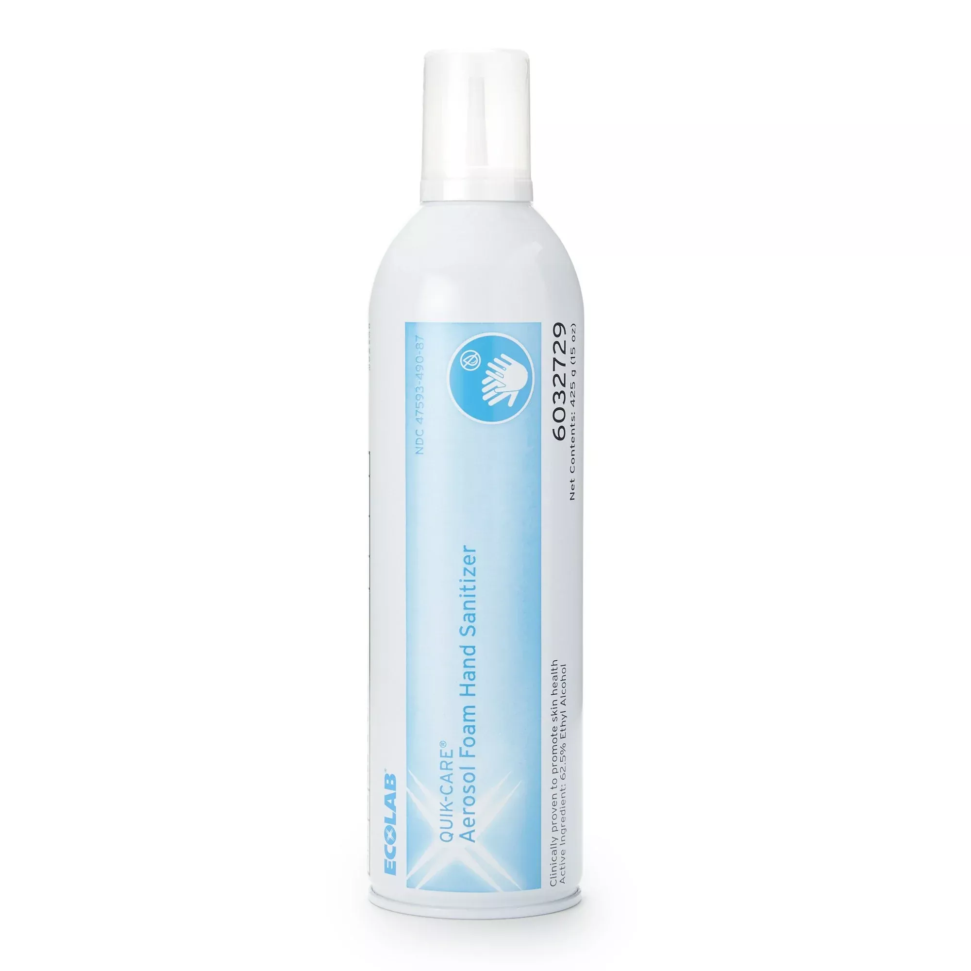 Quik-Care™ Foam Hand Sanitizer, 15 oz. Aerosol Can