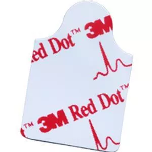 Red Dot Resting Electrode-Tab Style