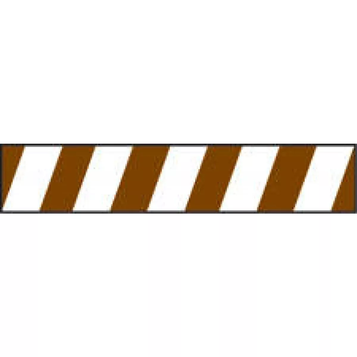 Redi-Tag Flags & Tags Mini Striped Brown And White Removable 1" X 3/16" 300 Per Pack