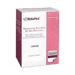 ReliaMed Transparent Thin Film I.V. Site Dressing, Sterile, 2-3-8" x 2-3-4"