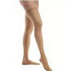 Relief, 30-40, Thigh, C/Toe, Large, Black