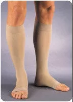 Relief Knee-High Extra-Firm Compression Stockings Large Full Calf, Beige
