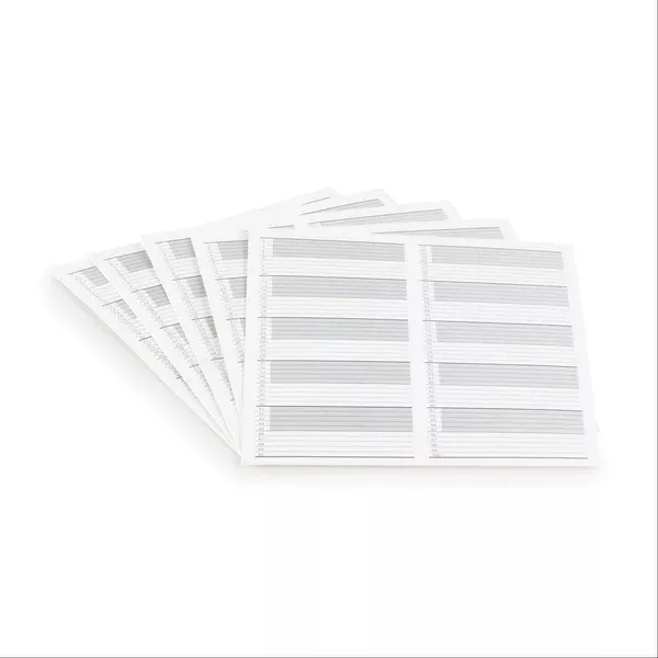 Replacement Inventory Card for Slide Box Replacement Inventory Card Index ,10 / pk