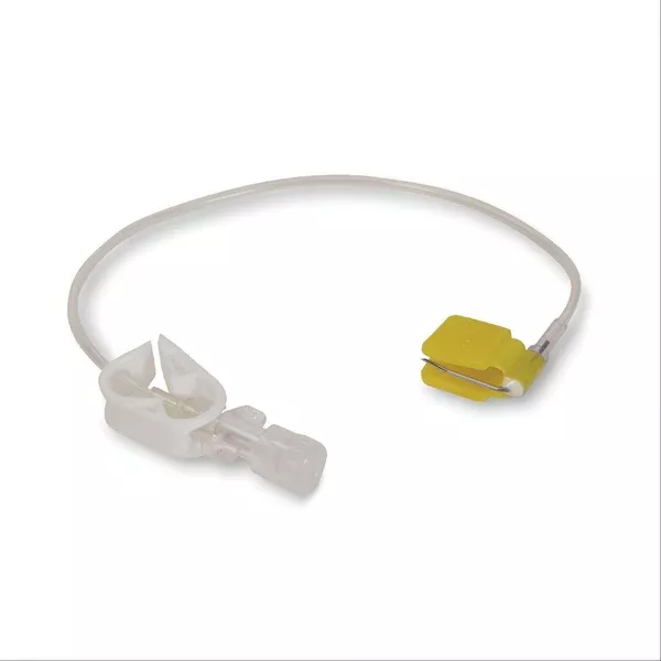 Replacements for Body-in-Box Skills Trainer 3/4"Right Angle Huber Needle with 8" Extension ,12 / pk
