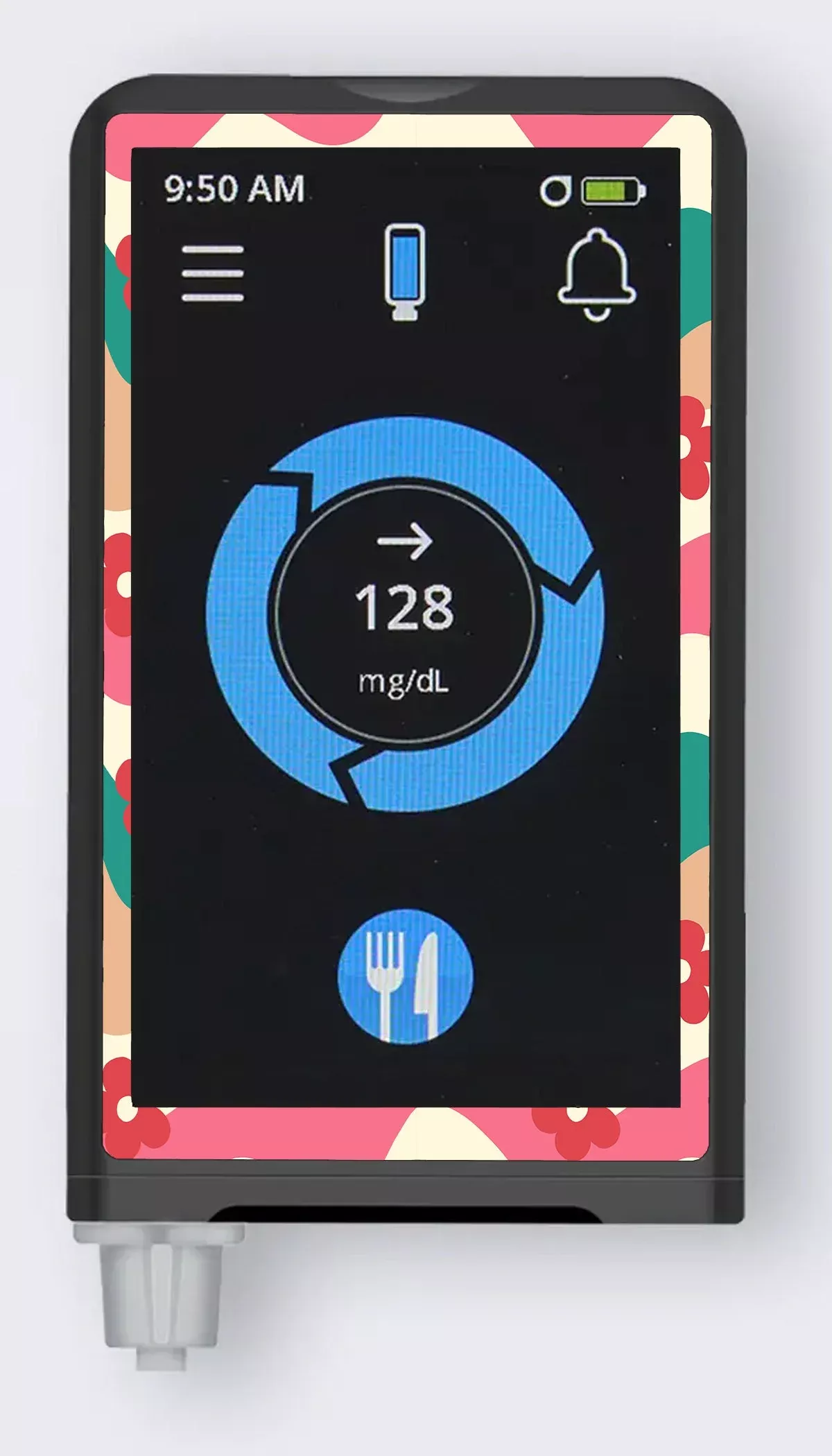 Retro Noel Sticker for the Beta Bionics iLet – Pump Peelz