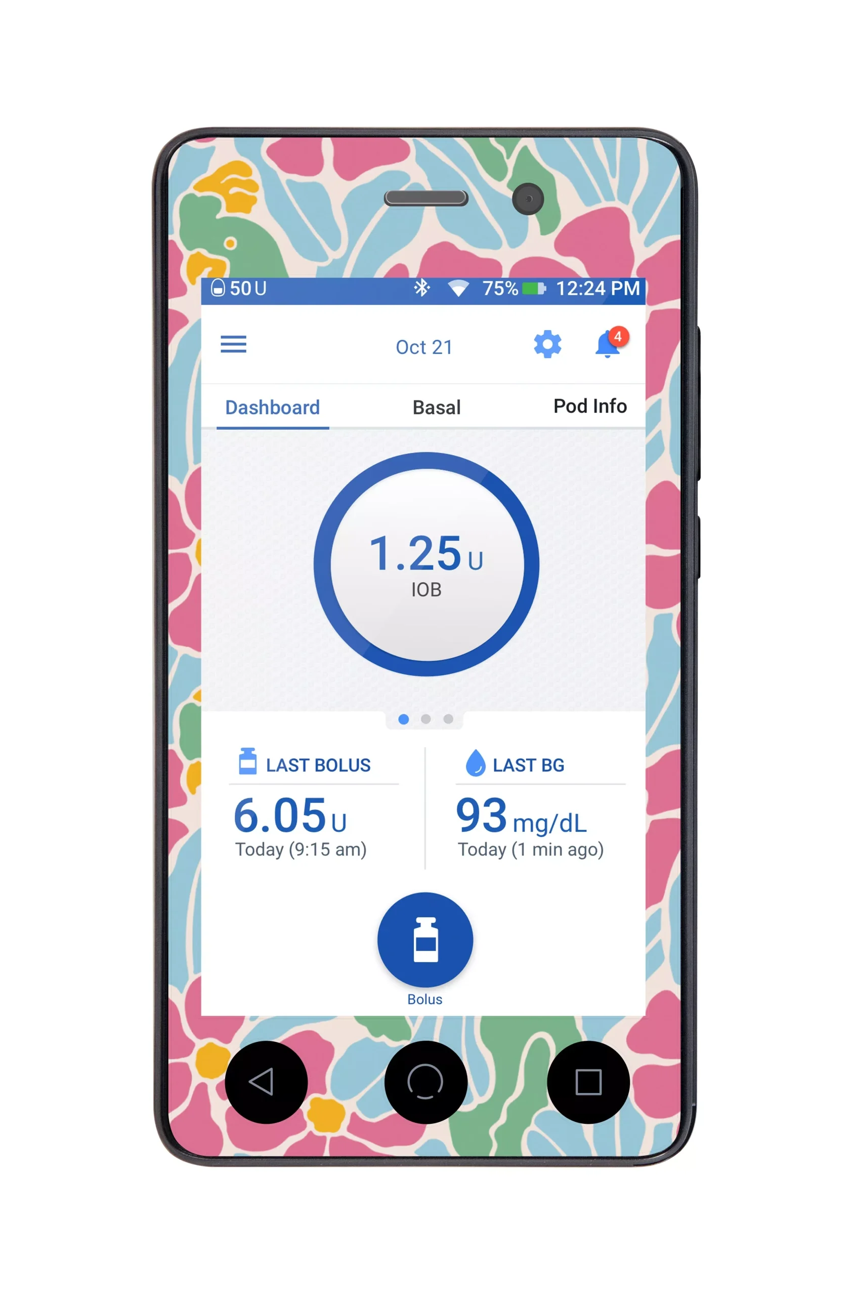 Retro Parrots Sticker for Omnipod DASH PDM – Pump Peelz