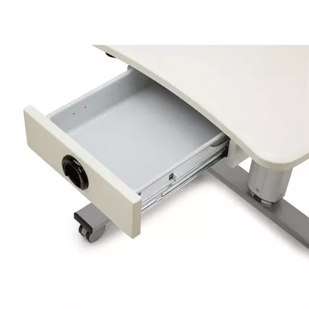 Roam Height Adjustable Work Surface Cart Roam Height Adjustable Work Surface Cart with Locking Drawer - 24"W x 20"D x 30.5"-47.5"H