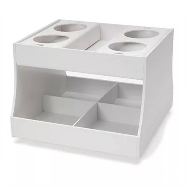 Rotating Two-Tier Lab Organizer MarketLab Rotating Two-Tier Lab Organizer • 12"W x 12"D x 9.25"H ,1 Each