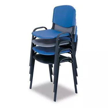 Safco Side Seating Stack Chair Cart ,1 Each