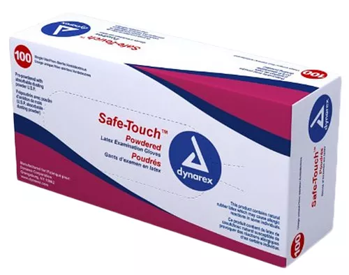 SafeTouch Latex Exam Gloves Powder Free - NonSterile