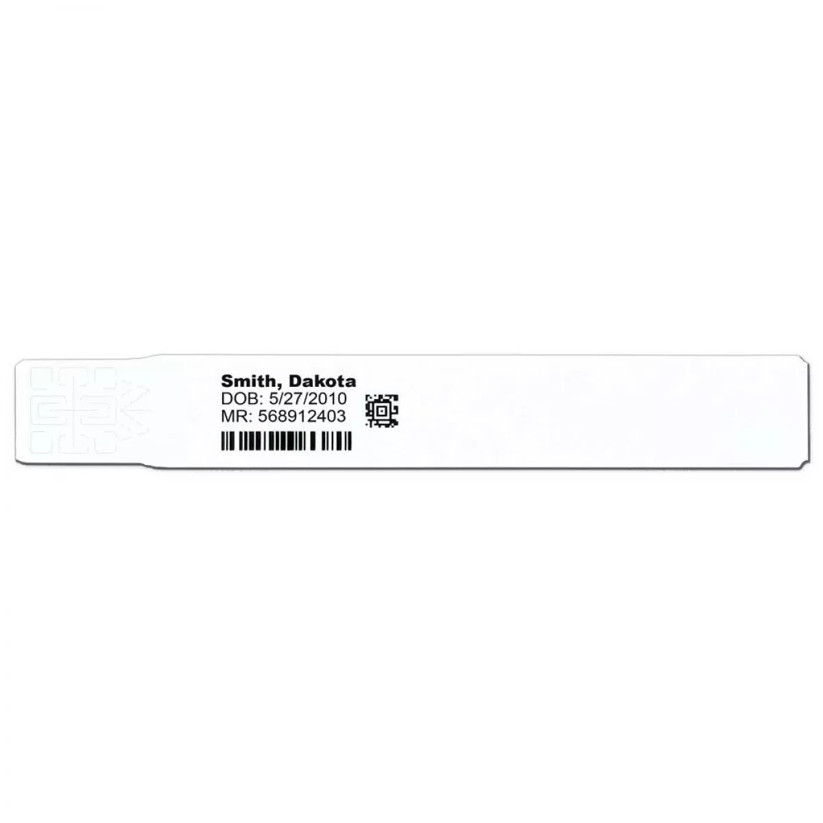 Scanband Dr Pediatric 1" Core, 4.6" Outer Diameter, White