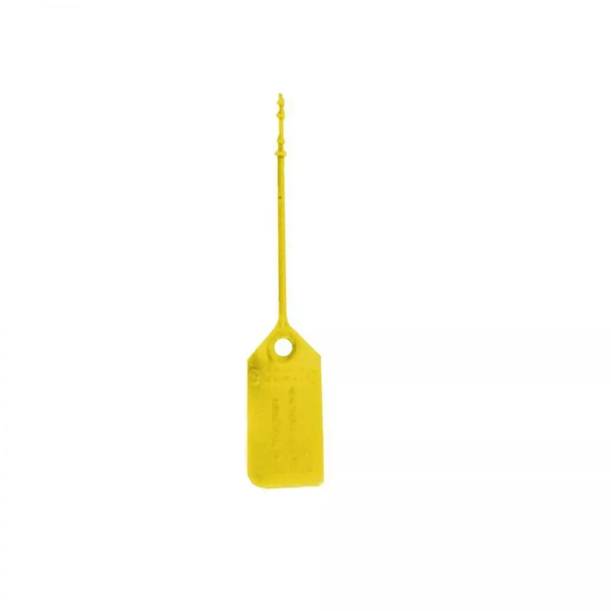 Security Tag Write-On Yellow Plastic 9" 100 Per Pack
