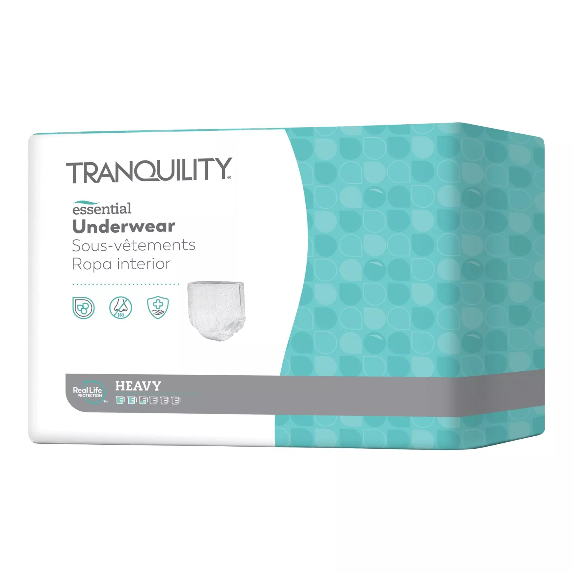 Select Heavy Protection Absorbent Underwear, Large