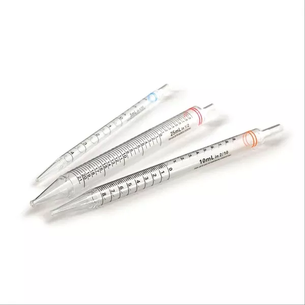 Shorty Sero Pipettes 10mL • 230mm • Orange ,200 Per Pack