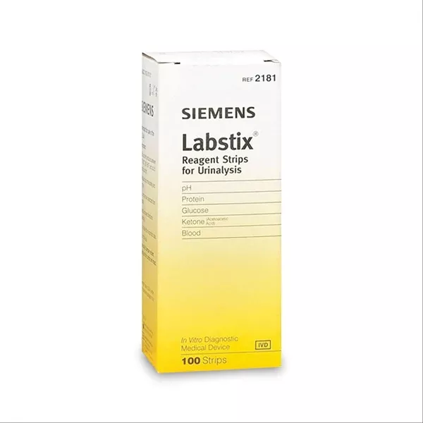 Siemens Labstix Reagent Strips Rapid Test Labstix Reagent Strips, CLIA Waived ,100 per Paxk