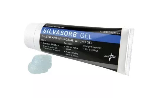 SilvaSorb Gel Silver Antimicrobial Wound Gel