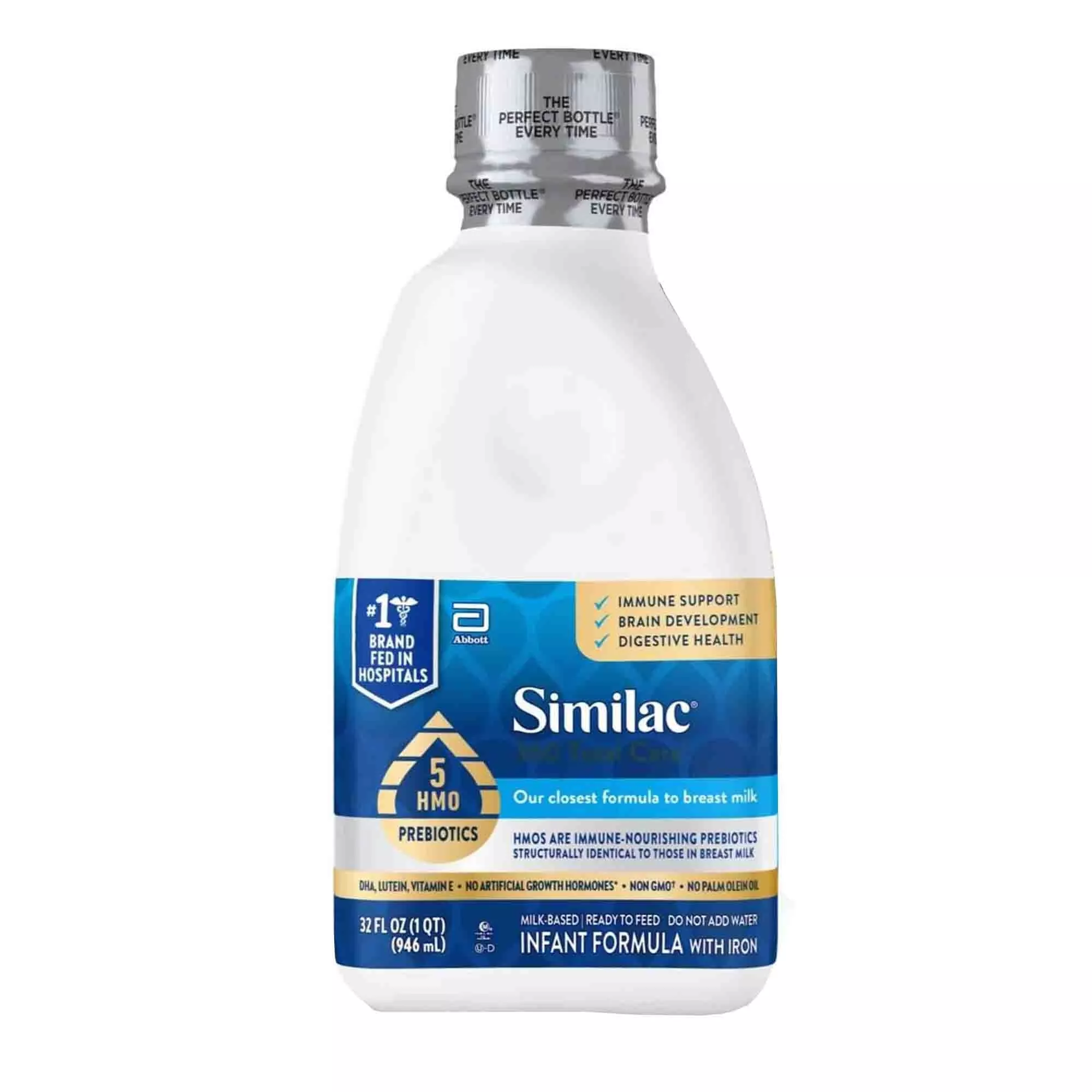 Similac 360 Total Care Unflavored 32 oz. Bottle Liquid Formula