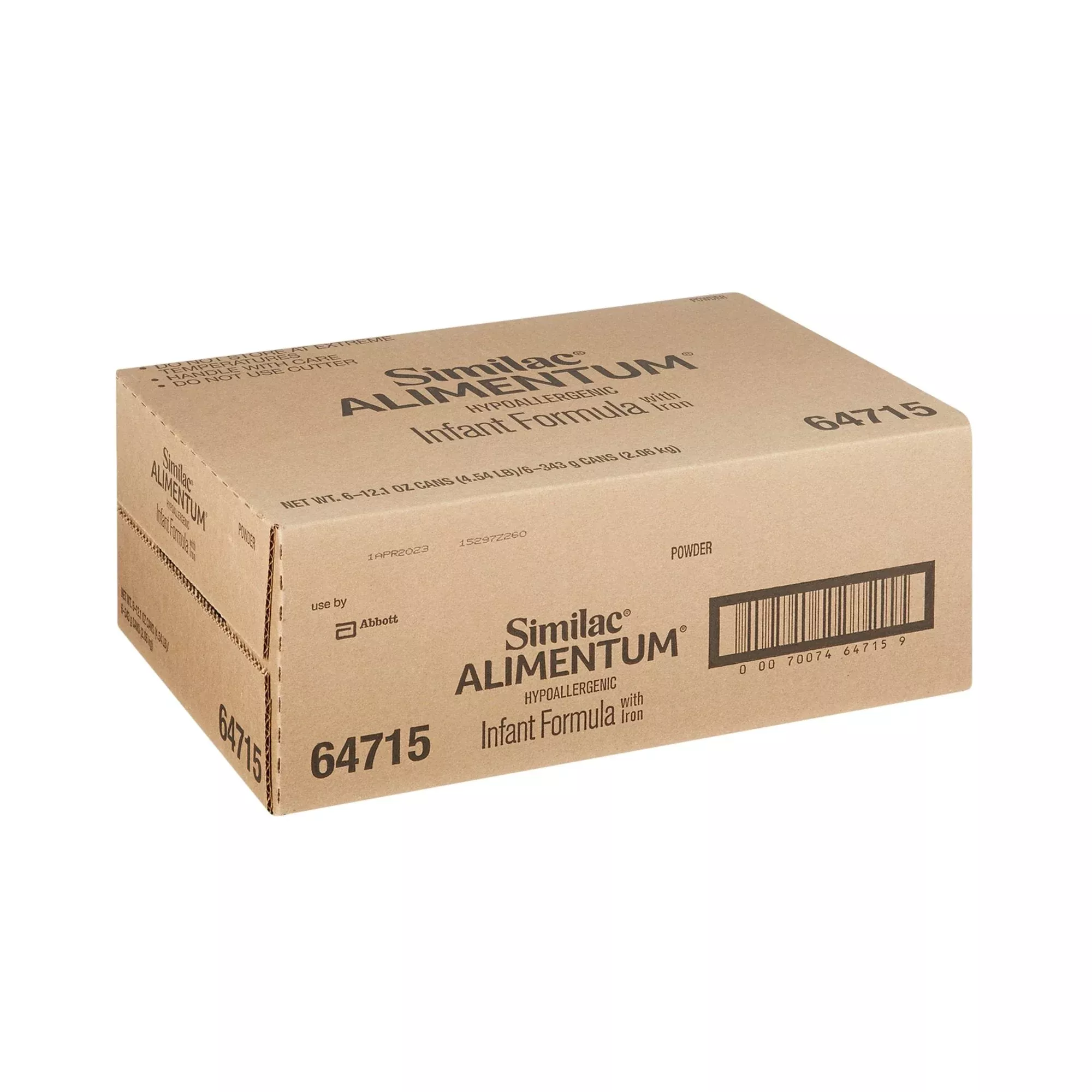 Similac Alimentum Unflavored 12.1 oz. Can Powder