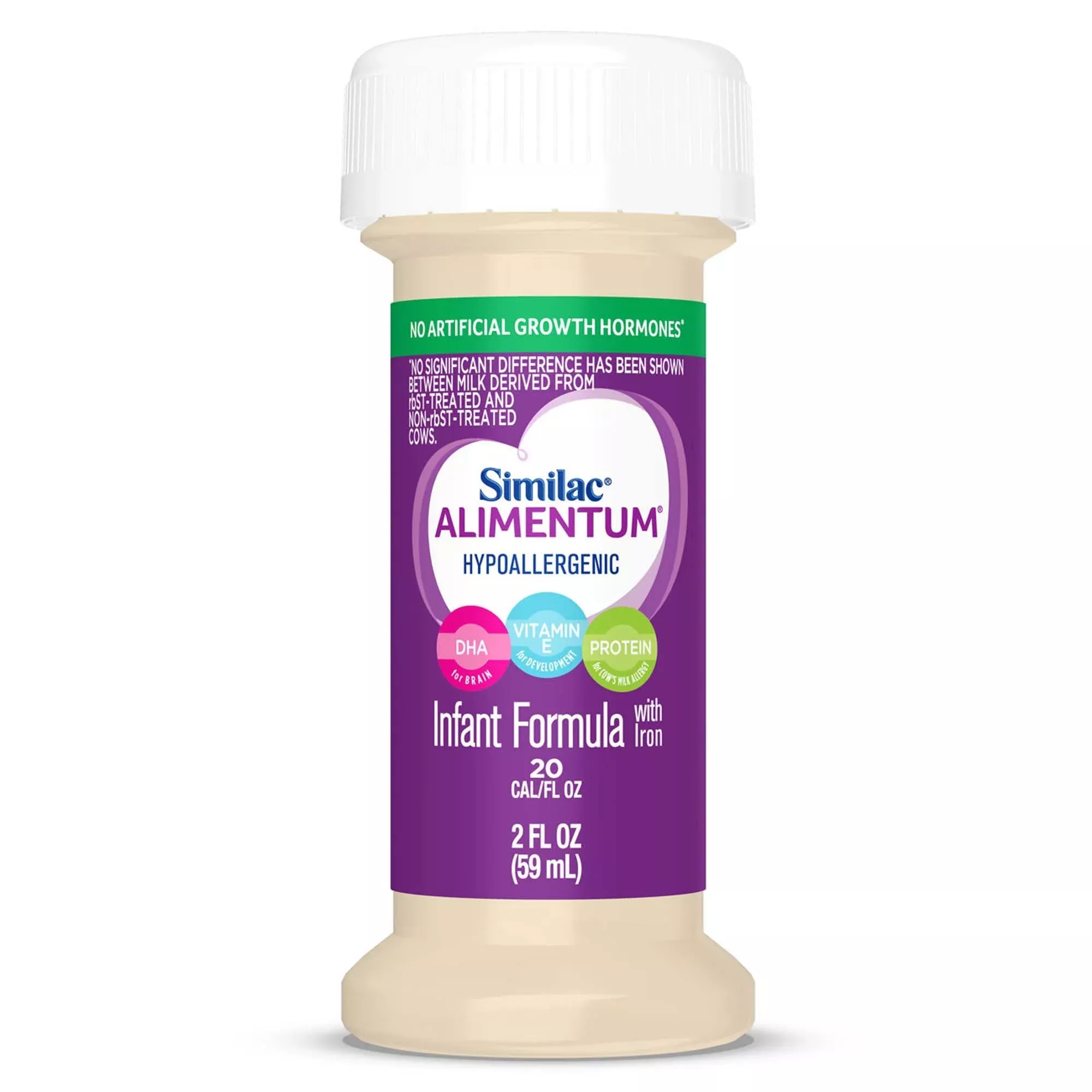 Similac Alimentum Unflavored 2 oz. Bottle Liquid Food Allergies