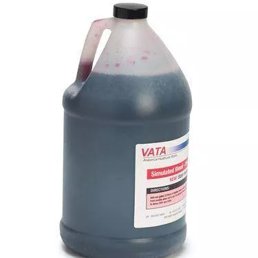 Simulated Blood for Advanced Venipuncture Training Aid 1qt Simulated Blood ,1 Each