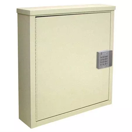 Single Door Narcotics Cabinet with Digital E-Lock 4"D Unit - 16"W x 4"D x 16.75"H