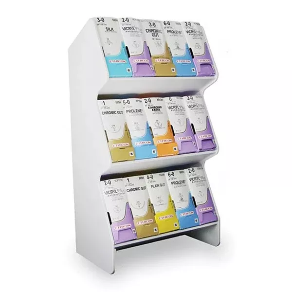 Small and Large Suture Racks Large • 24"W x 7.6"D x 21.6"H ,1 Each