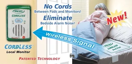 Smart Caregiver Alarm Pad Smart Caregiver CordLess 10 X 30 Inch - M-764546-2559 - Each