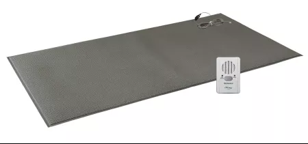 Smart Caregiver Floor Mat Alarm System Smart Caregiver™ Basic Exit Monitor 24 X 48 Inch Floor Mat Gray - M-943594-4524 - Each