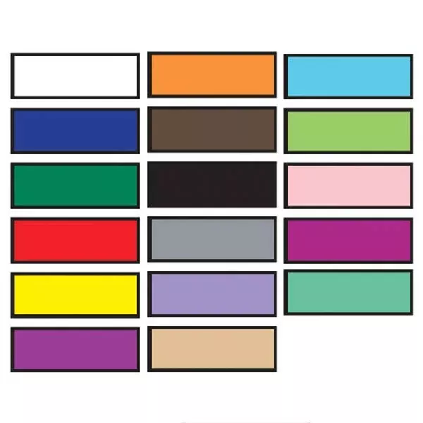 Solid Color Sheet of Instrument Tape Solid Color ,1 / sheet