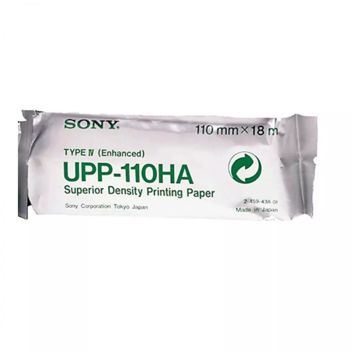 Sony Print Media High Gloss Thermal Paper For Up-8 Printer Black And White 10 Per Case