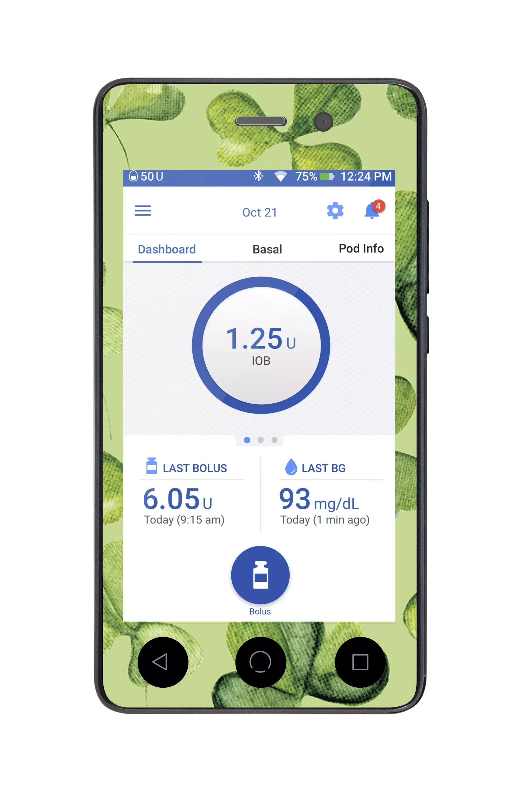 St. Patrick's Day Sticker for Omnipod DASH PDM – Pump Peelz