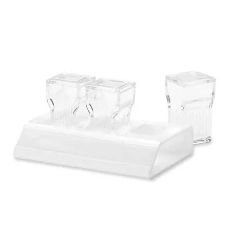 Staining Station with 3 Coplin Jars Staining Station with 3 Coplin Jars • 8.75"L x 6"W x 1.75"H ,1 Each