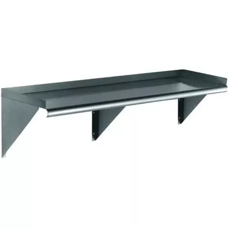 Stainless Steel Wall Shelf 24"W x 12"D x 10.5"H