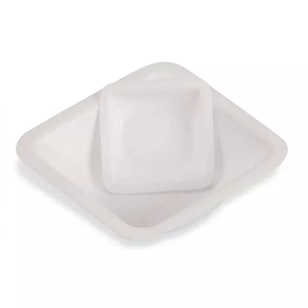 Standard Weigh Boats Medium • 3.3"L x 3.3"W x 0.9"D ,500 Per Pack