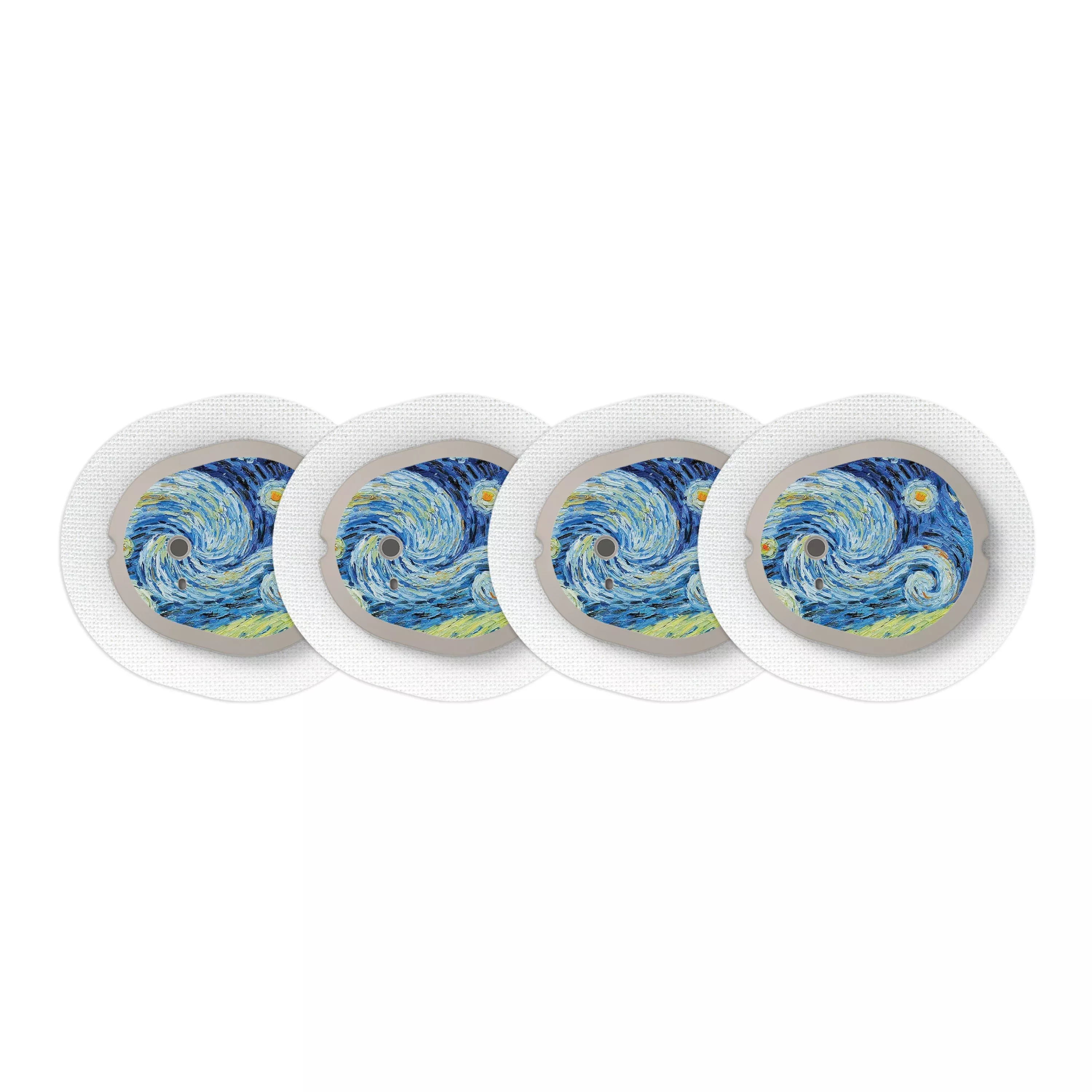 Starry Night Sticker Designed for the DEXCOM G7 and Stelo Transmitter