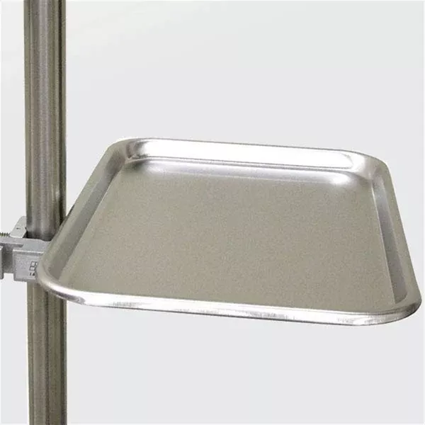 Stat Tray for IV Poles Stat Tray • 13.5"W x 9.5"D ,1 Each