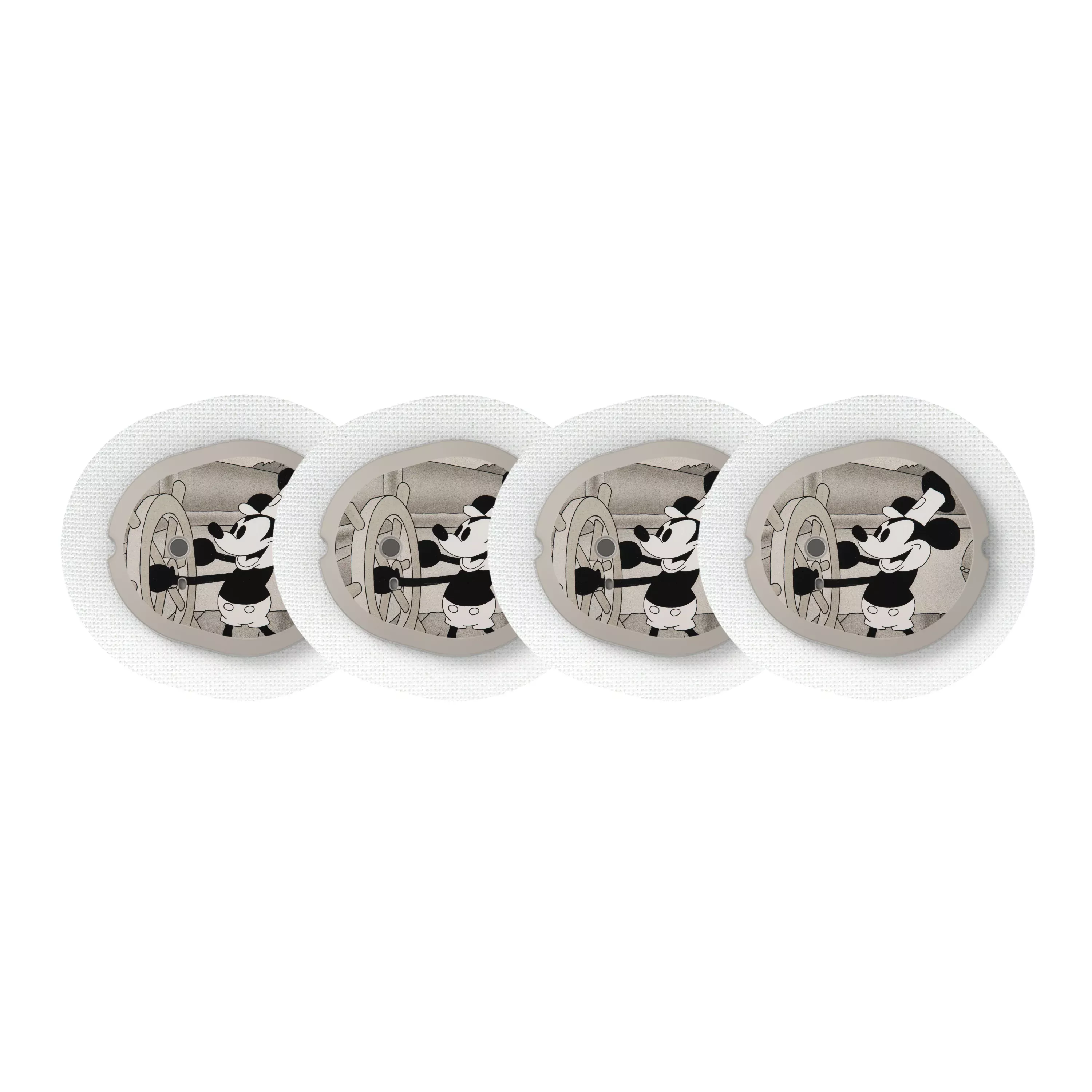 Steamboat Willie Sticker Designed for the DEXCOM G7 and Stelo Transmitter