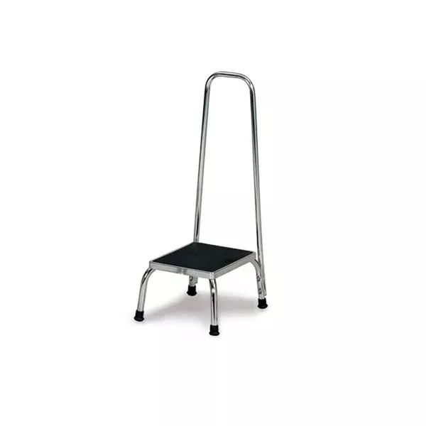 Step Stool with Handrail Step Stool with Hand Rail • 14.25"W x 11.25"D x 9"H ,1 Each