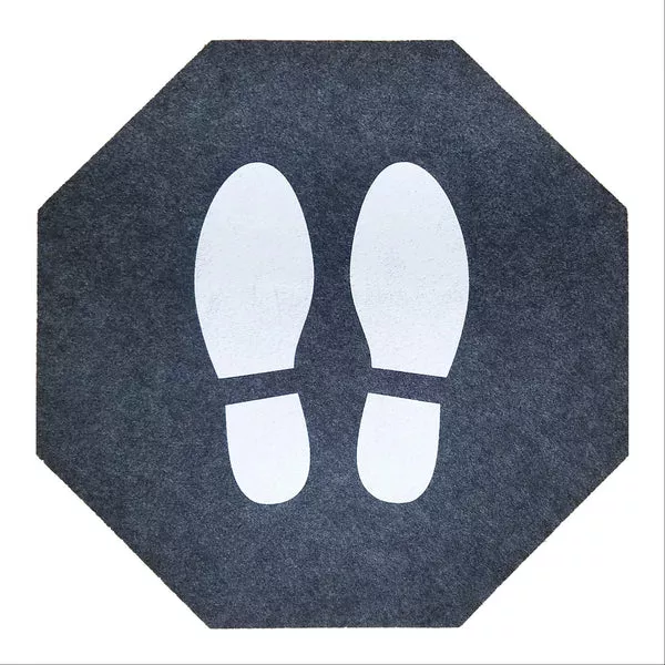 Stick-and-Stand Mat Stick-and-Stand Mat • 17"W x 17"L ,6 / pk