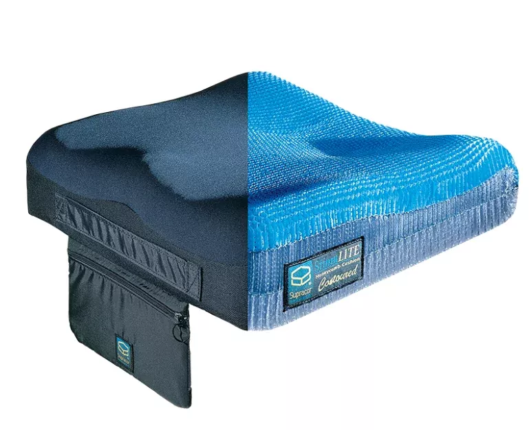 Stimulite Contoured Sling Seat Wheelchair Cushion