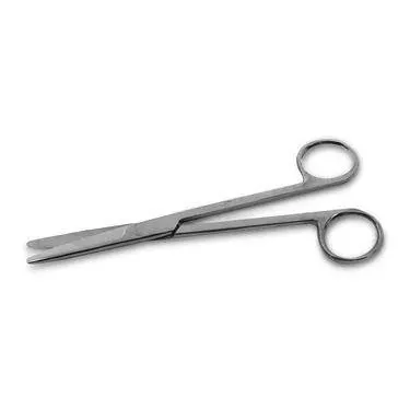 Straight and Curved Mayo Scissors 5.5" ,1 Each