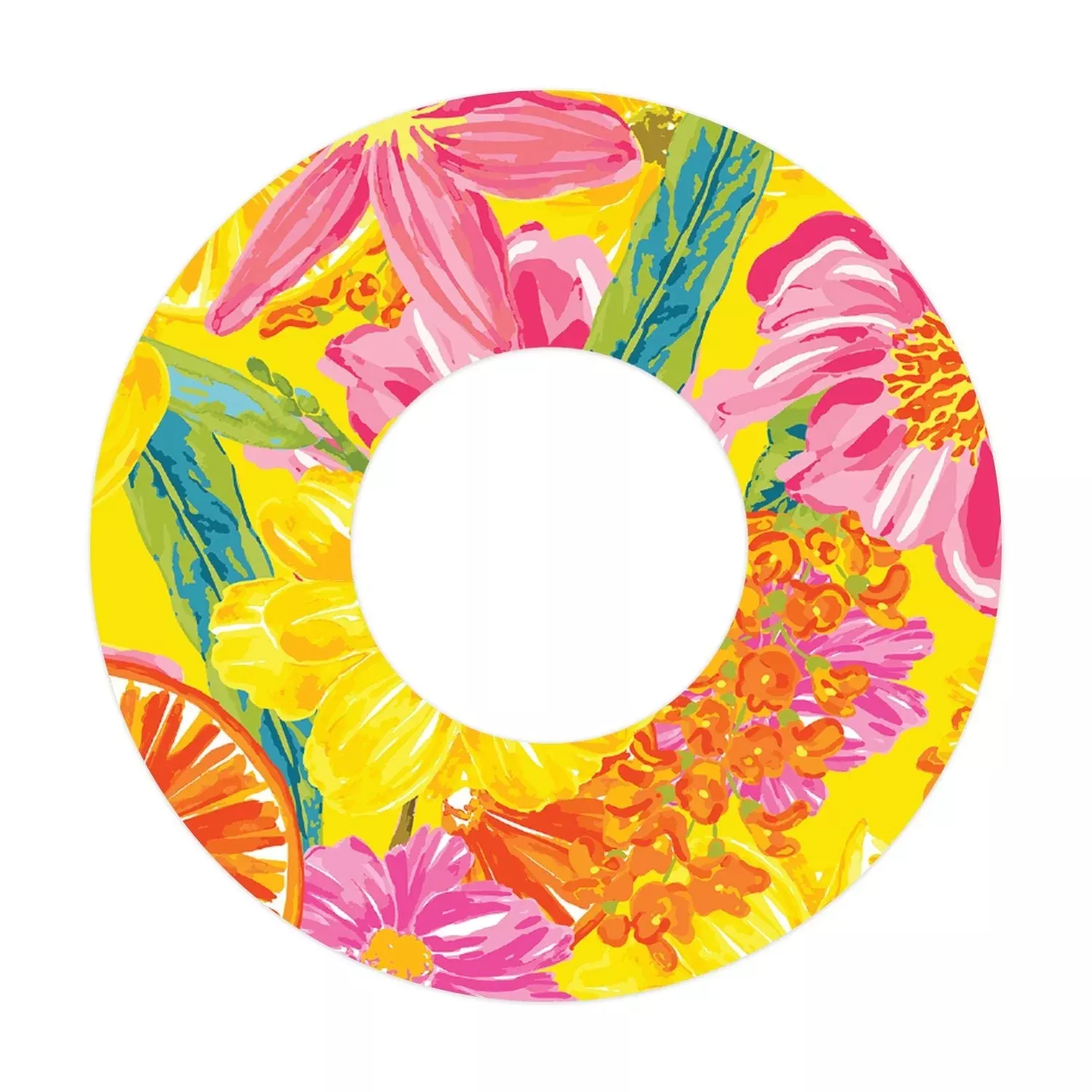Summer Flowers PatchTape Designed for the FreeStyle Libre 2