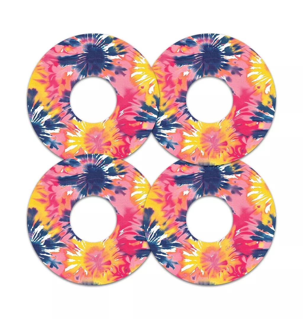 Summer Tie Dye FreeStyle Libre 3 Plus & LingoPatch Tape - Pump Peelz