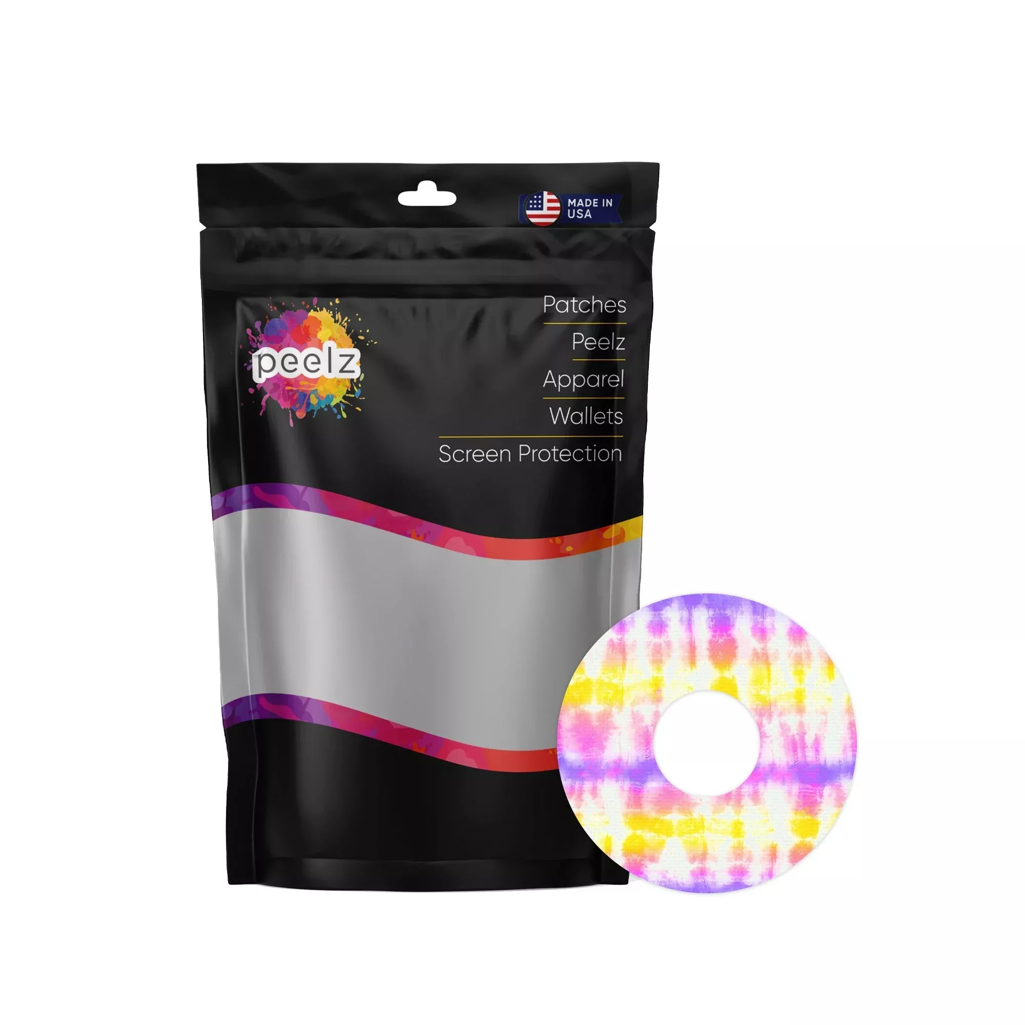 Sunburst Patch Tape Designed for the FreeStyle Libre 3 Plus & Lingo