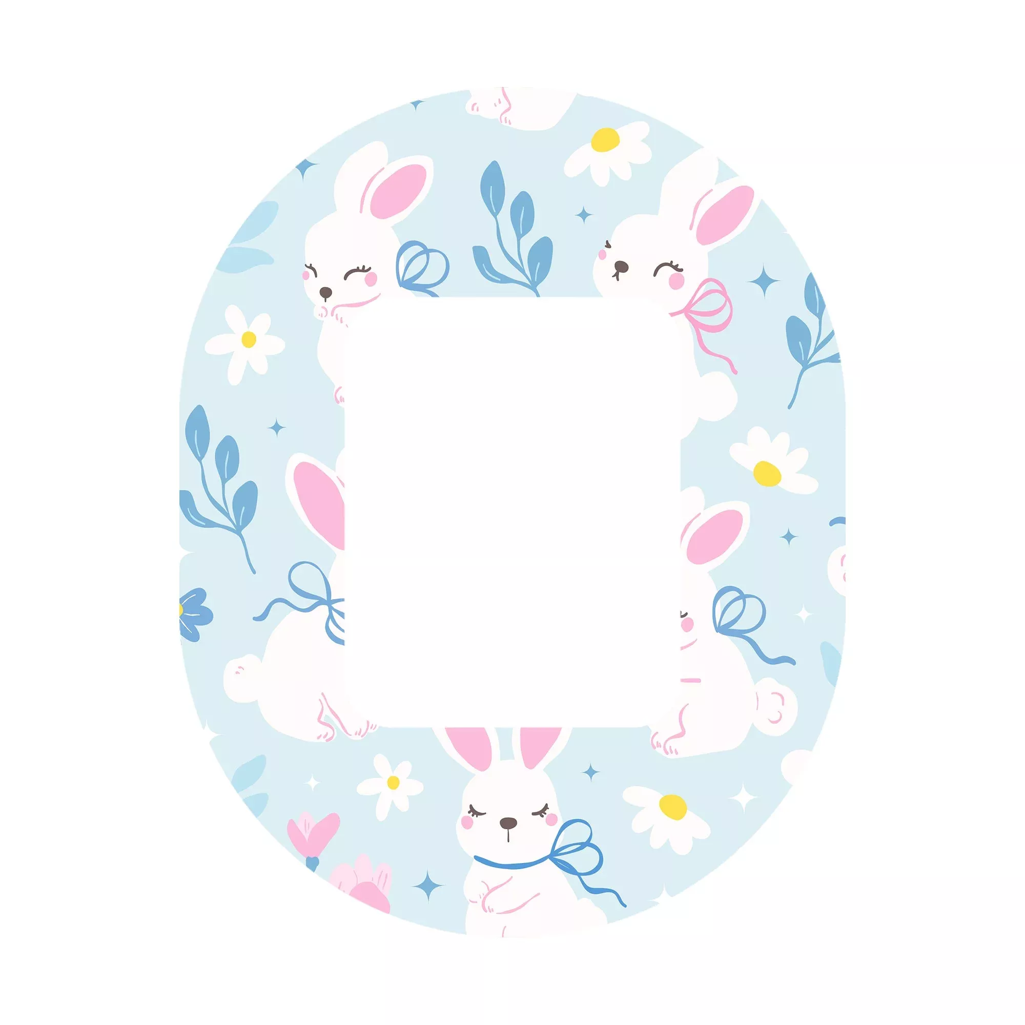 Sweet Bunnies Tandem Mobi Decorative Patch Tape - Pump Peelz